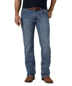 'Wrangler' Men's 20X Competition Slim Fit Straight Leg - Overcast