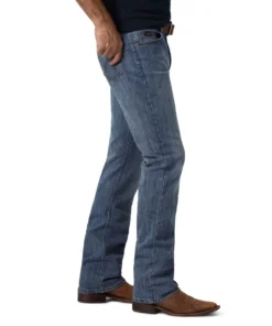'Wrangler' Men's 20X Competition Slim Fit Straight Leg - Overcast
