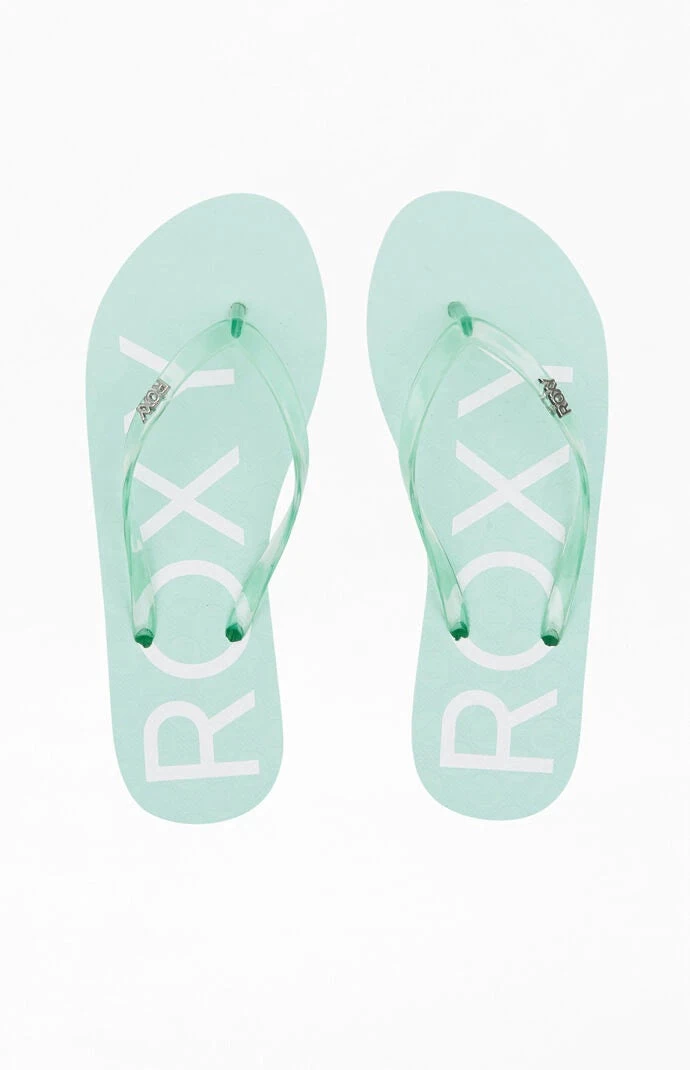 'Roxy' Women's Viva Jelly Sandal - Mint 4 'Roxy' Women's Viva Jelly Sandal - Mint