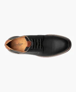 'Florsheim' Men's Norwalk Cap Toe Oxford - Black 8 'Florsheim' Men's Norwalk Cap Toe Oxford - Black