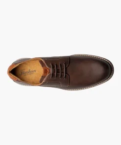 'Florsheim' Men's Norwalk Plain Toe Oxford - Brown Crazy Horse