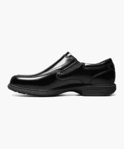 'Nunn Bush' Men's Bleeker Street Slip On - Black
