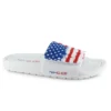 'Hey Dude' Men's Phoenix Sox Slide Sandal - Flag