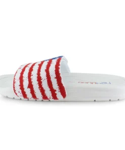 'Hey Dude' Men's Phoenix Sox Slide Sandal - Flag