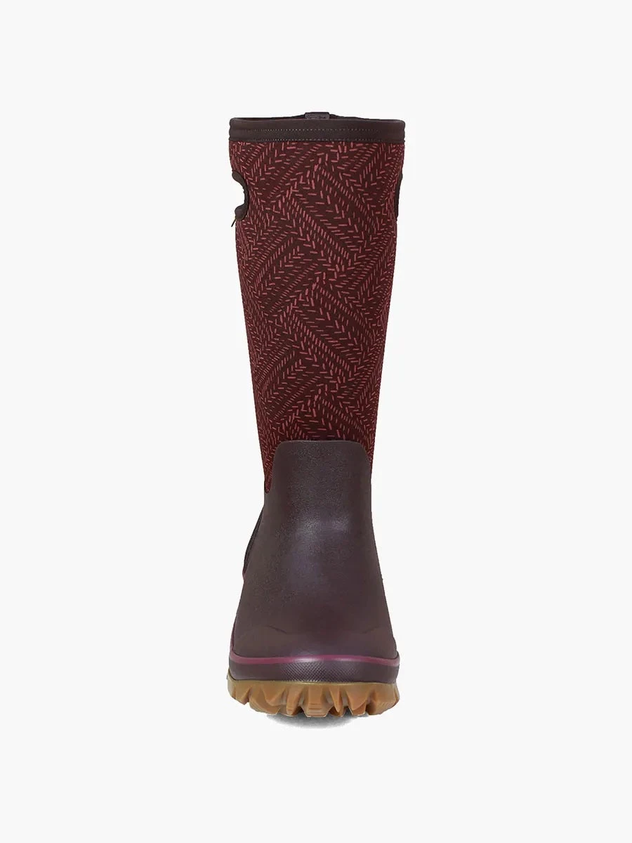 'Bogs' Women's 14" Whiteout Fleck Insulated WP Winter - Grape 4 'Bogs' Women's 14" Whiteout Fleck Insulated WP Winter - Grape