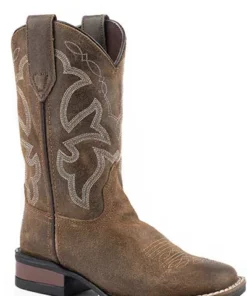 'Roper' Kids' Monterey Square Toe - Tan