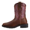 'Ariat' Women's Krista EH Steel Toe - Plum / Burgundy / Dark Tan