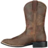 'Ariat' Men's Sport Western Square Toe - Brown