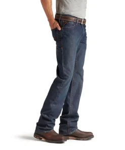 'Ariat' Men's FR M4 Basic Boot Cut - Shale