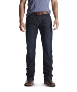'Ariat' Men's Rebar M4 Low Rise Boot Cut - Indigo