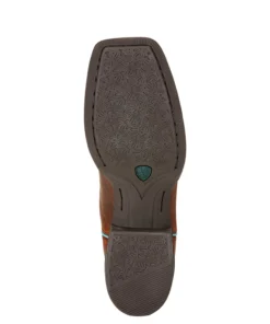 Women 'Ariat' Men's 13" Round Up Ryder Western Square Toe- Brown 11 Women 'Ariat' Men's 13