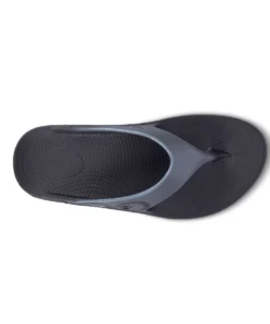 Shoes & Boots 'OOFOS' Men's OOriginal Sport Thong - Black / Graphite