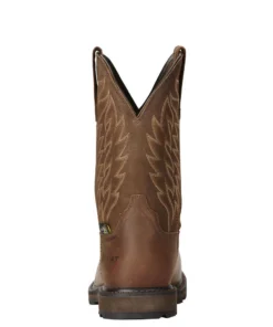 'Ariat' Men's 10" Groundbreaker Int. Met Guard EH Steel Toe - Brown 9 'Ariat' Men's 10