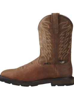 'Ariat' Men's 10" Groundbreaker Int. Met Guard EH Steel Toe - Brown