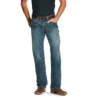 Ariat M3 Loose Gulch Straight Leg - Medium Wash Denim Men