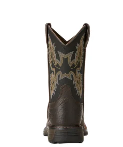 'Ariat' Youth Workhog Square Toe - Brown