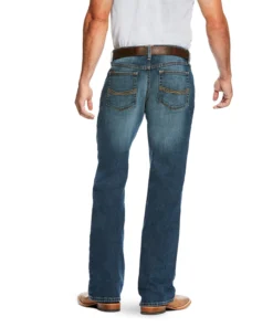 'Ariat' Men's M4 Legacy Stretch Bootcut - Dark Stonewash