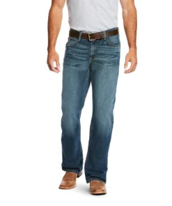 'Ariat' Men's M4 Legacy Stretch Bootcut - Dark Stonewash