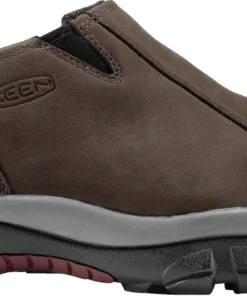 Keen Outdoor'Keen' Men's Brixen Low 200GR WP Slip On - Slate Black / Madder Brown