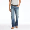'Ariat' Men's M5 Slim Lodi TekStretch Boot Cut - Blue Point