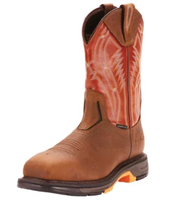 'Ariat' Workhog XT Dare Carbon Toe - Rye Brown / Brick