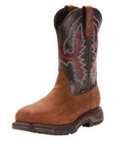 'Ariat' Workhog XT WP Carbon Toe - Oily Distressed Brown / Black Men