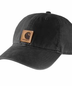 'Carhartt' Men's Adjustable Canvas Cap - Black