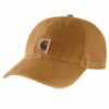 'Carhartt' Men's Canvas Cap - Carhartt Brown 2 'Carhartt' Men's Canvas Cap - Carhartt Brown