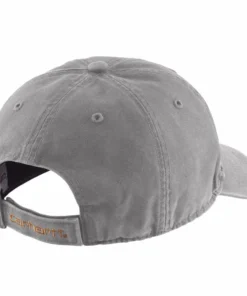 'Carhartt' Men's Adjustable Canvas Cap - Asphalt