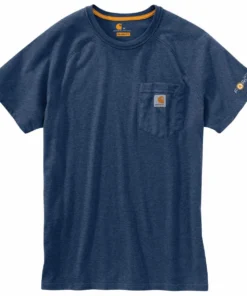 'Carhartt' Men's Midweight Force® Cotton Pocket T-Shirt - Light Huron Heather