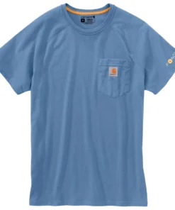 'Carhartt' Men's Midweight Force® Cotton Pocket T-Shirt - Coastal