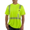 'Carhartt' Men's Force Hi Vis Class 3 Shirt - Lime Green 1 'Carhartt' Men's Force Hi Vis Class 3 Shirt - Lime Green