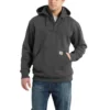 'Carhartt' Men's Rain Defender Paxton Heavyweight 1/4 Zip Hoodie - Carbon Heather 2 'Carhartt' Men's Rain Defender Paxton Heavyweight 1/4 Zip Hoodie - Carbon Heather