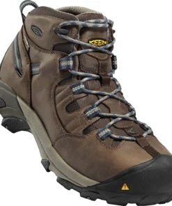 'Keen Utility' Men's Detroit Mid Steel Toe WP Hiker - Cascade Brown
