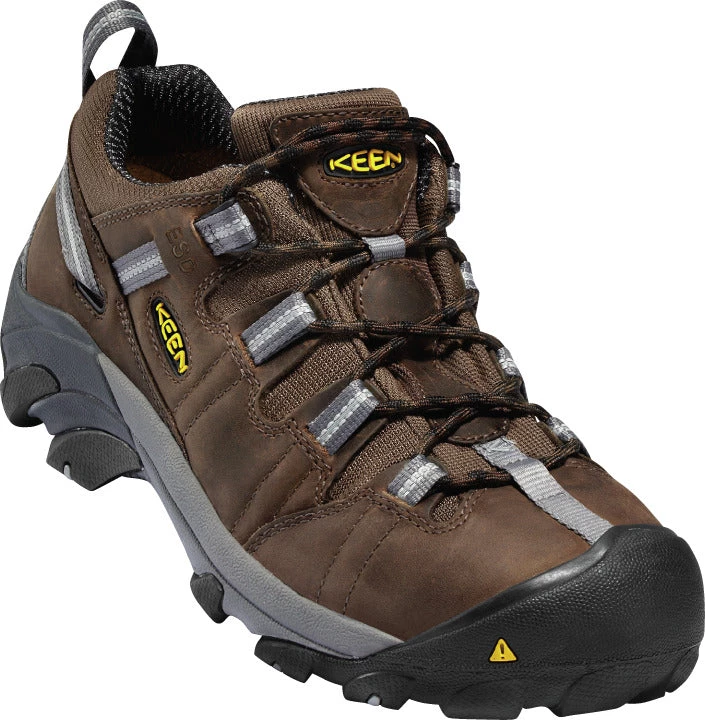 'Keen Utility' Men's Detroit Low ESD Steel Toe - Brown / Grey 8 'Keen Utility' Men's Detroit Low ESD Steel Toe - Brown / Grey