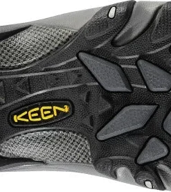 'Keen Utility' Men's Detroit Low ESD Steel Toe - Brown / Grey