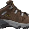 'Keen Utility' Men's Detroit Low ESD Steel Toe - Brown / Grey