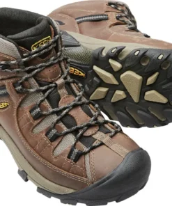 Keen Outdoor 'Keen' Men's Targhee II WP Mid Hiker - Shitake / Brindle 12 Keen Outdoor 'Keen' Men's Targhee II WP Mid Hiker - Shitake / Brindle
