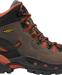 'Keen Utility' Men's 6" Pittsburgh Soft Toe - Brown / Orange