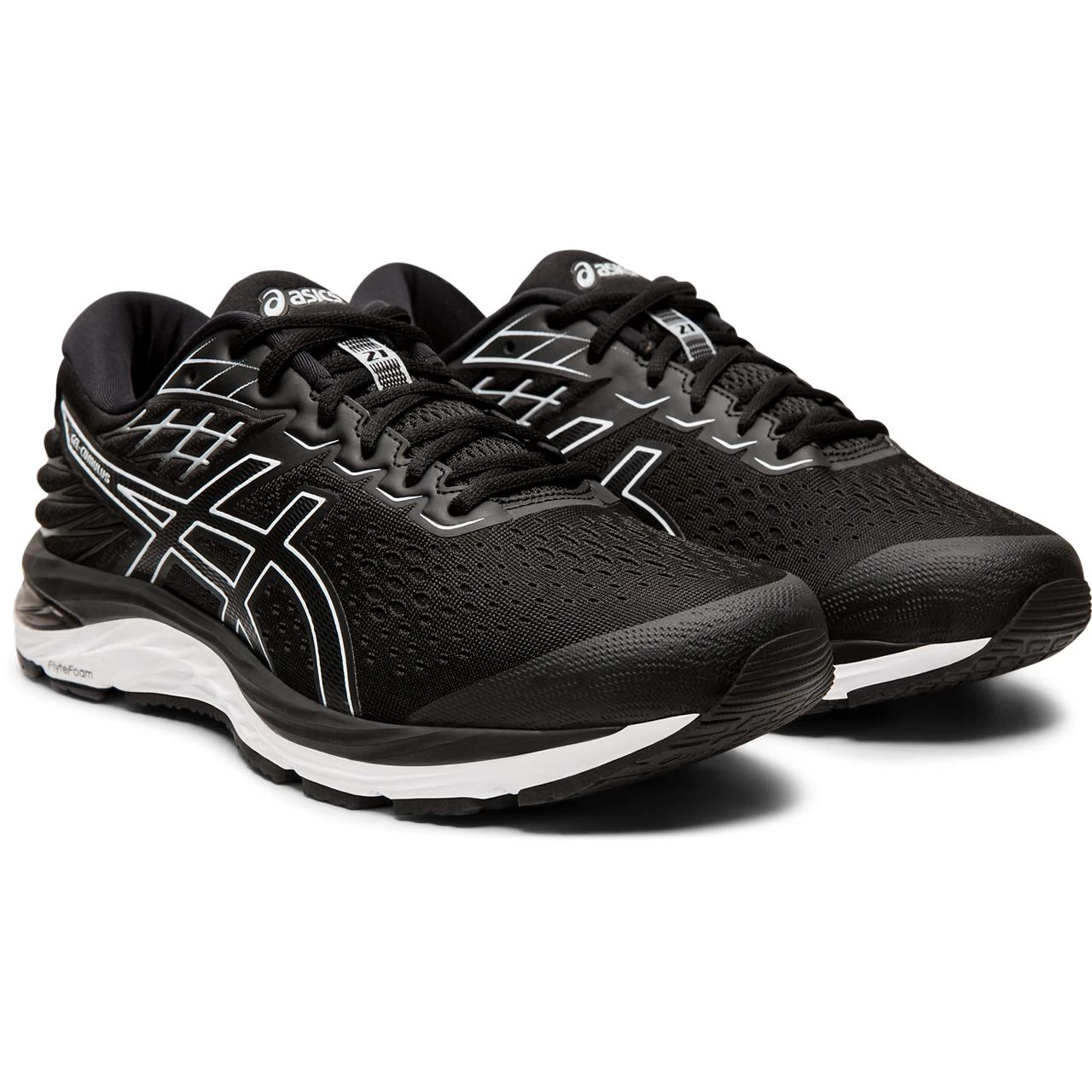 ASICS AMERICA CORP 'ASICS' Men's Gel Cumulus 21 - Black / White (Wide) 4 ASICS AMERICA CORP 'ASICS' Men's Gel Cumulus 21 - Black / White (Wide)