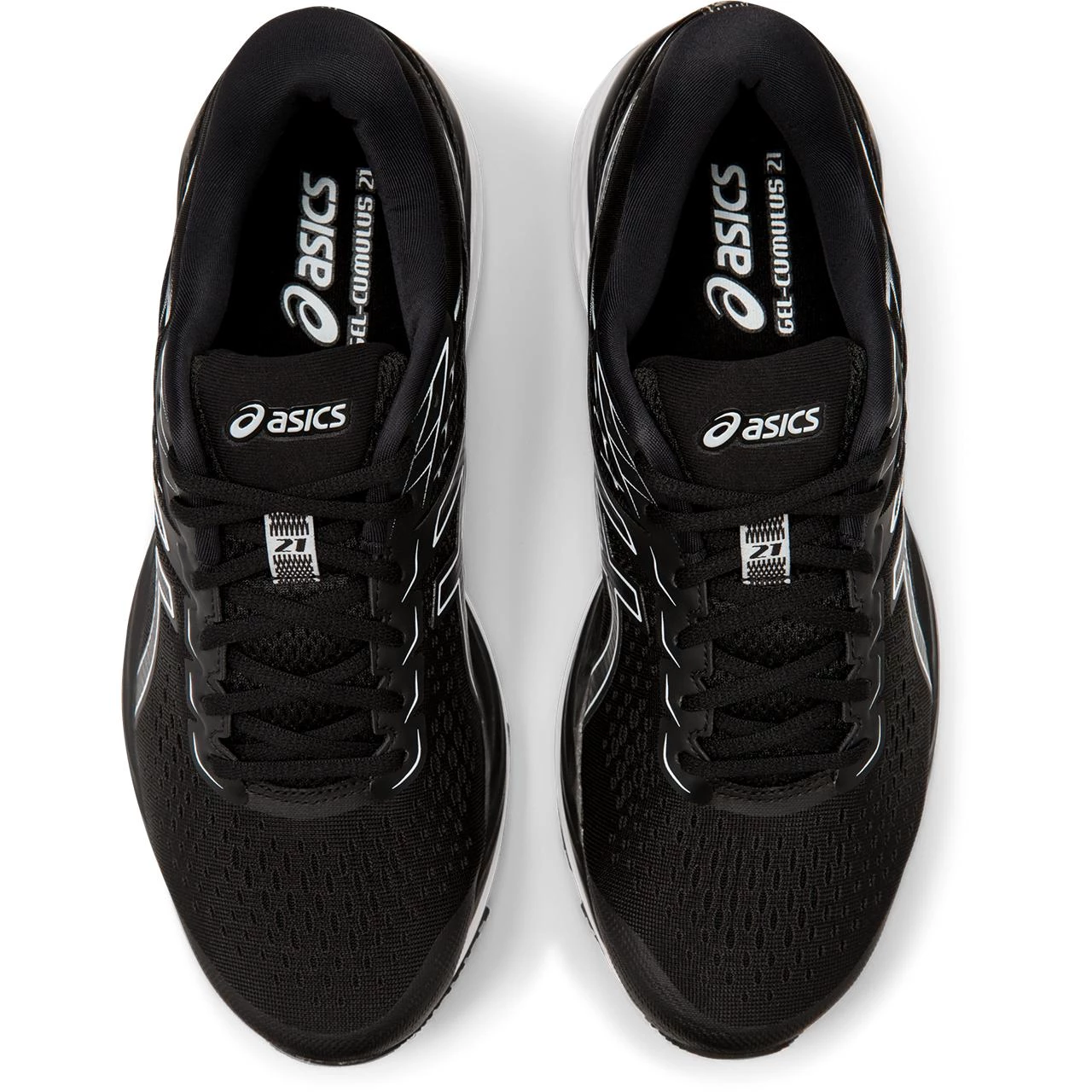 ASICS AMERICA CORP 'ASICS' Men's Gel Cumulus 21 - Black / White (Wide) 5 ASICS AMERICA CORP 'ASICS' Men's Gel Cumulus 21 - Black / White (Wide)