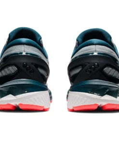 ASICS AMERICA CORP 'ASICS' Men's Gel Kayano 27 - Sheet Rock / Magnetic Blue