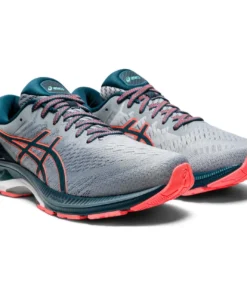 ASICS AMERICA CORP 'ASICS' Men's Gel Kayano 27 - Sheet Rock / Magnetic Blue