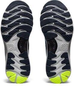 ASICS AMERICA CORP 'ASICS' Men's Gel Nimbus 23 - Carrier Grey / Digital Aqua (Wide)