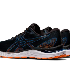 ASICS AMERICA CORP 'ASICS' Men's Gel Cumulus 23 - Black / Reborn Blue (Wide) 15 ASICS AMERICA CORP 'ASICS' Men's Gel Cumulus 23 - Black / Reborn Blue (Wide)