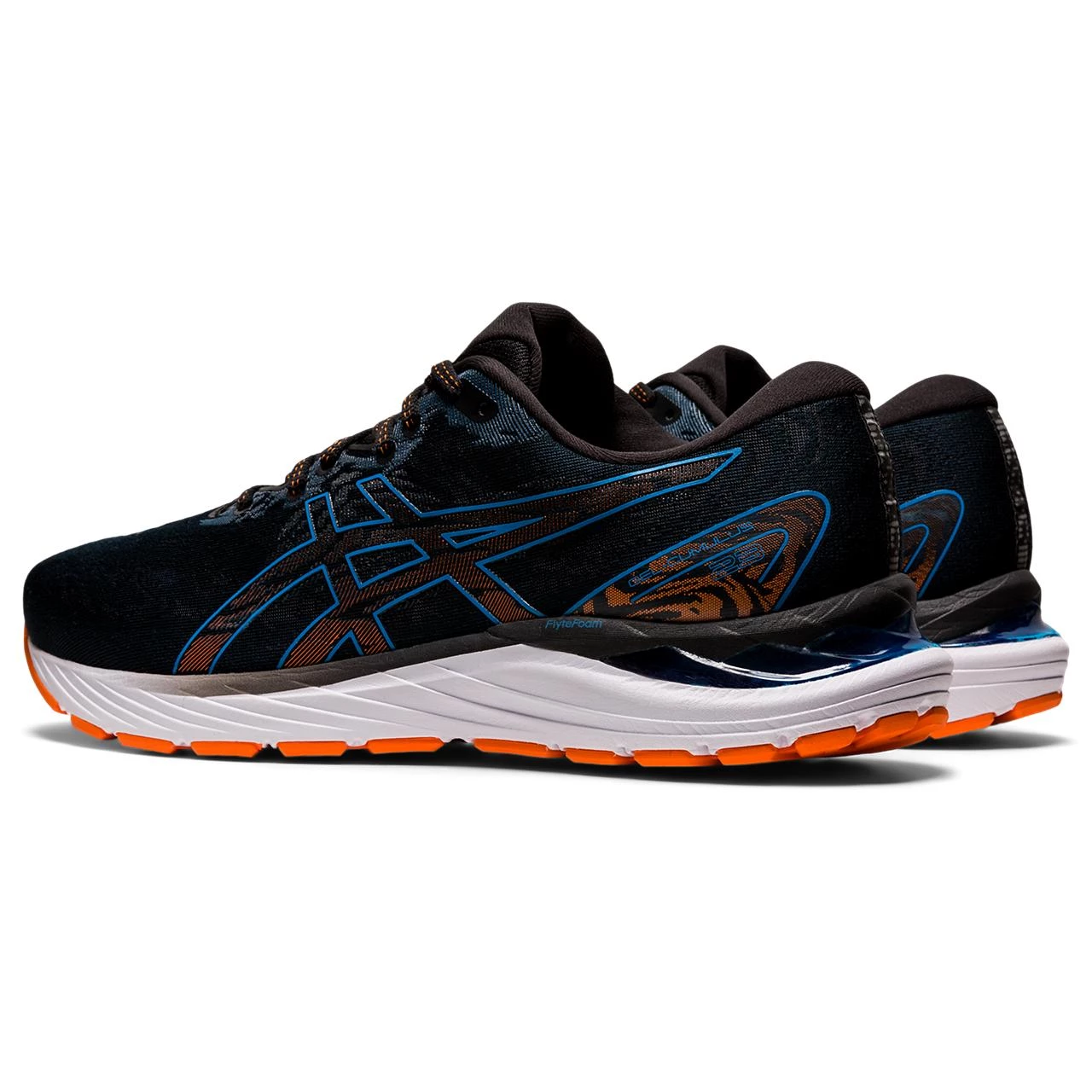 ASICS AMERICA CORP 'ASICS' Men's Gel Cumulus 23 - Black / Reborn Blue (Wide) 9 ASICS AMERICA CORP 'ASICS' Men's Gel Cumulus 23 - Black / Reborn Blue (Wide)