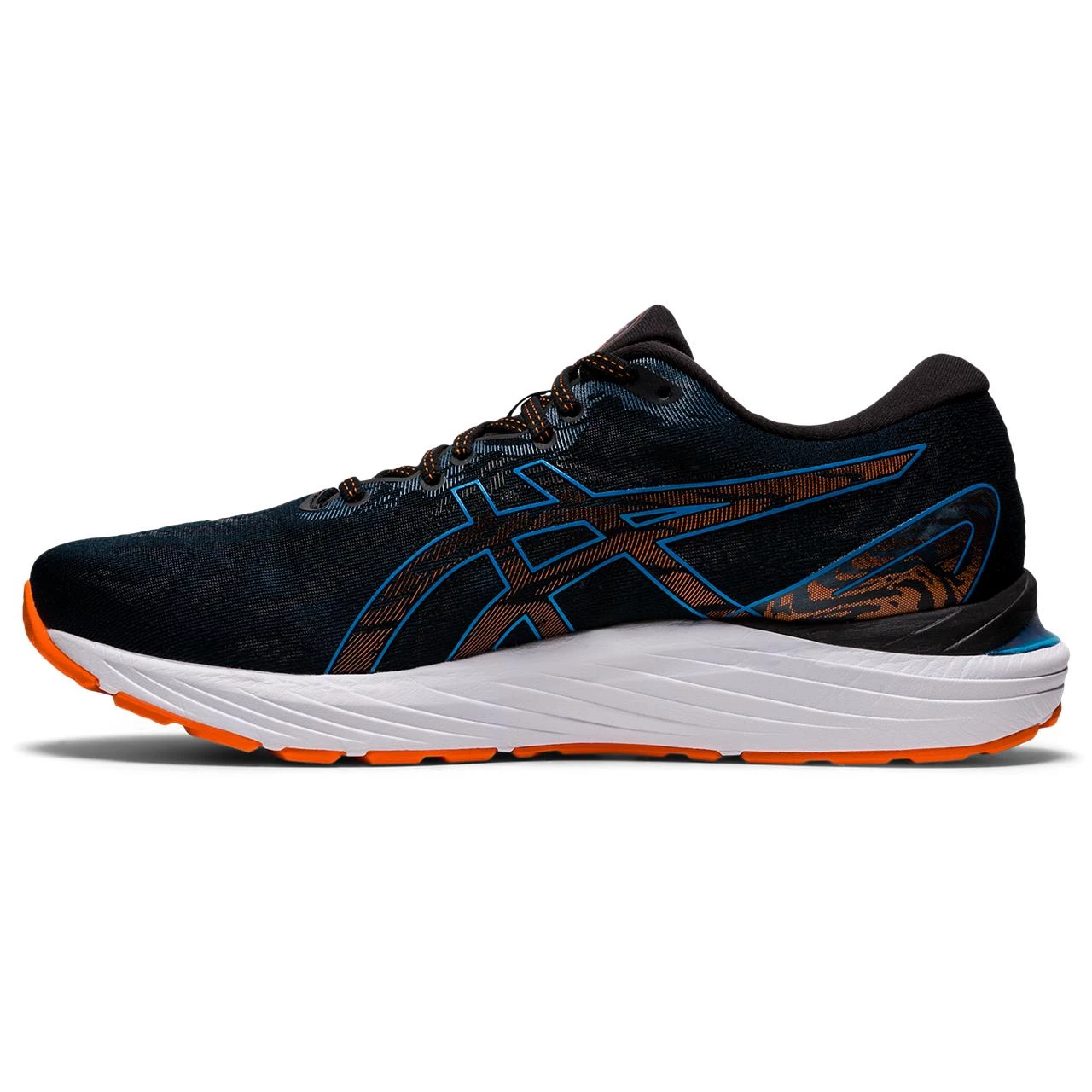 ASICS AMERICA CORP 'ASICS' Men's Gel Cumulus 23 - Black / Reborn Blue (Wide) 7 ASICS AMERICA CORP 'ASICS' Men's Gel Cumulus 23 - Black / Reborn Blue (Wide)