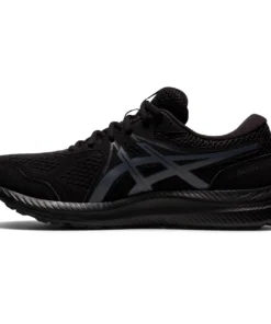 ASICS AMERICA CORP 'ASICS' Men's Gel Contend 7 - Black / Grey 12 ASICS AMERICA CORP 'ASICS' Men's Gel Contend 7 - Black / Grey