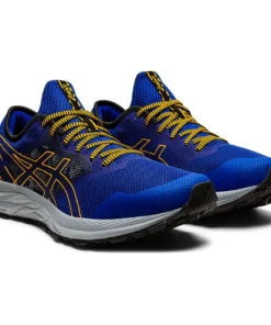 ASICS AMERICA CORP 'Asics' Men's Gel Excite Trail - Monaco Blue - Sunflower