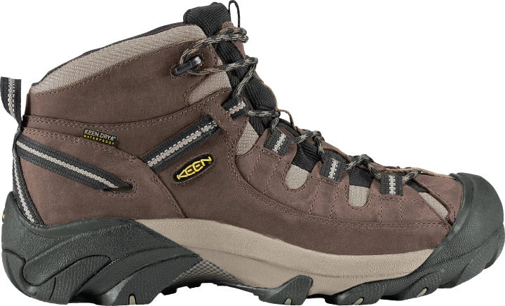 Keen Outdoor 'Keen' Men's Targhee II WP Mid Hiker - Shitake / Brindle (Wide) 3 Keen Outdoor 'Keen' Men's Targhee II WP Mid Hiker - Shitake / Brindle (Wide)